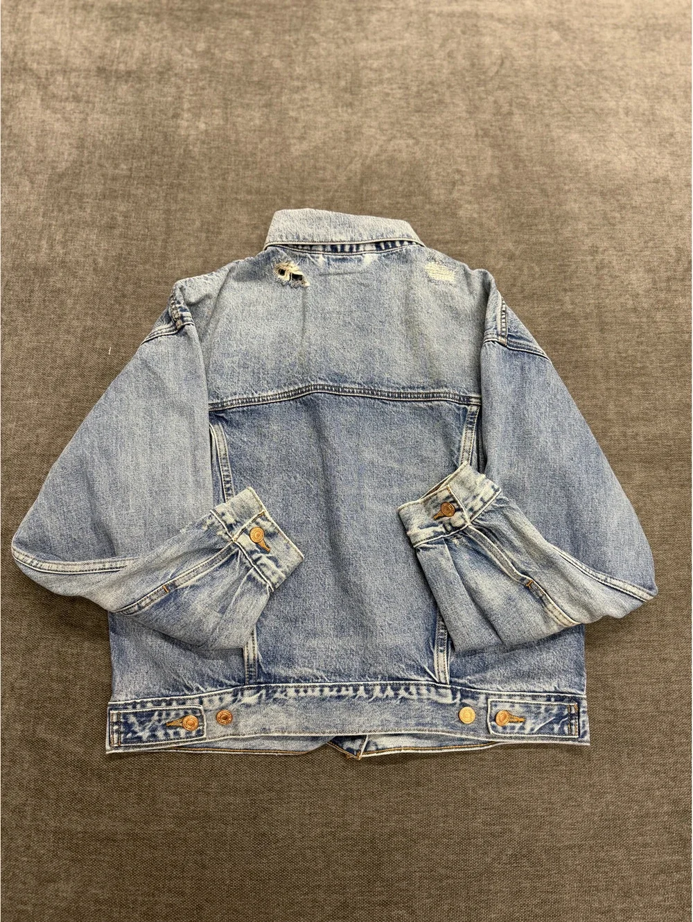 Levi's Premium Italian Denim Blue Jean Jacket Size S